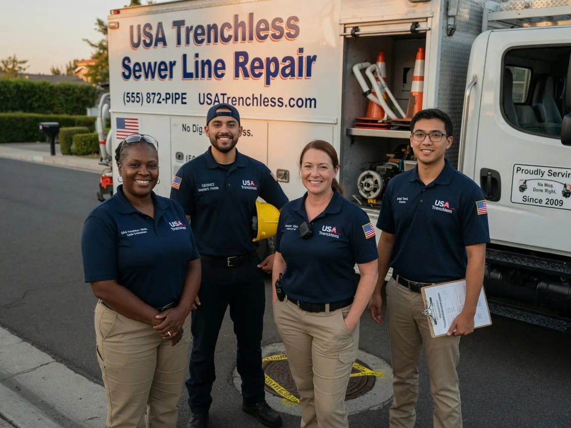 Sewer Line Repair company in Savoy, TX